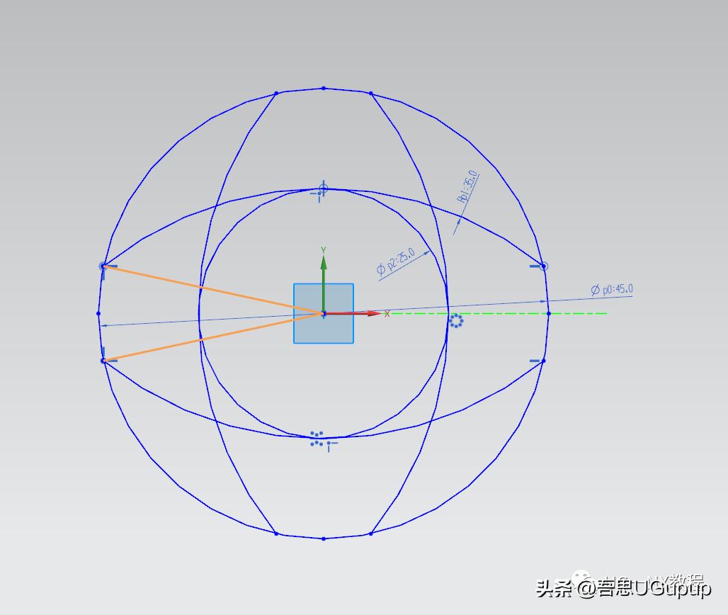 ug考试题教学视频,ug每日一练曲面