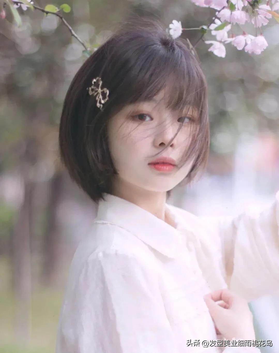 减龄短发乖乖款,乖乖女短发最新款