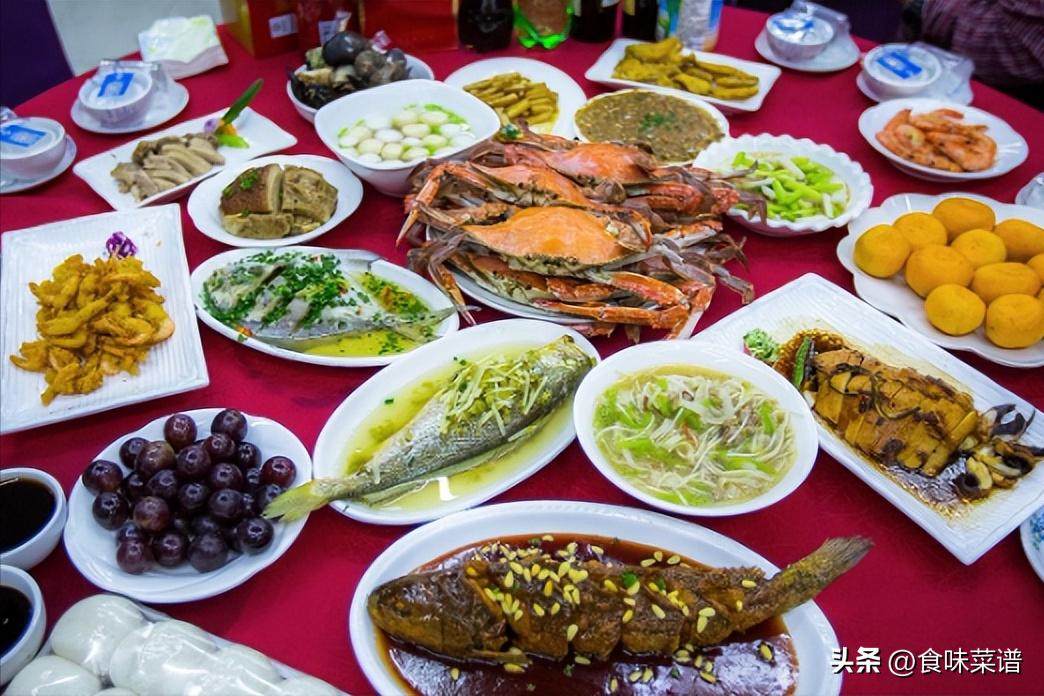 浙江农村大席大锅菜,浙江大席多少菜