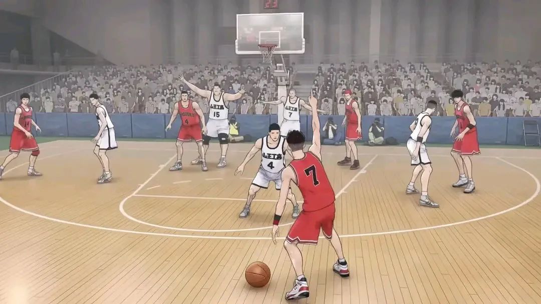 多少人爱上篮球是因为灌篮高手,任何时候都不要放弃灌篮高手