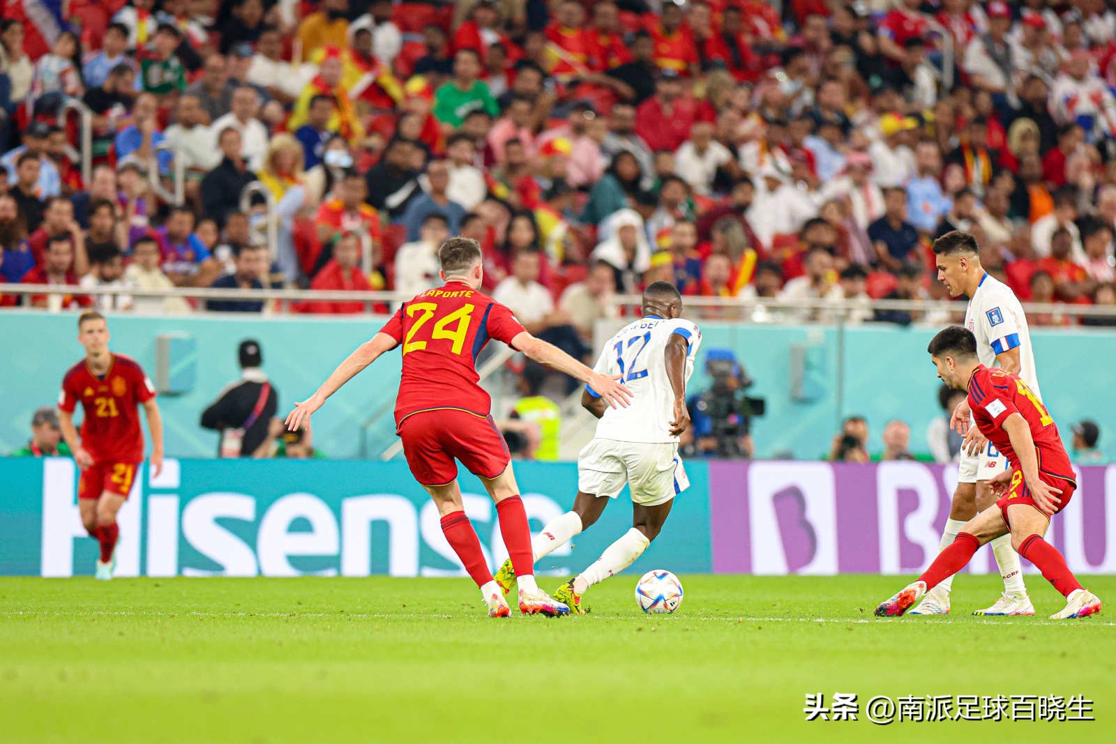 西班牙狂轰7球,西班牙七比零集锦