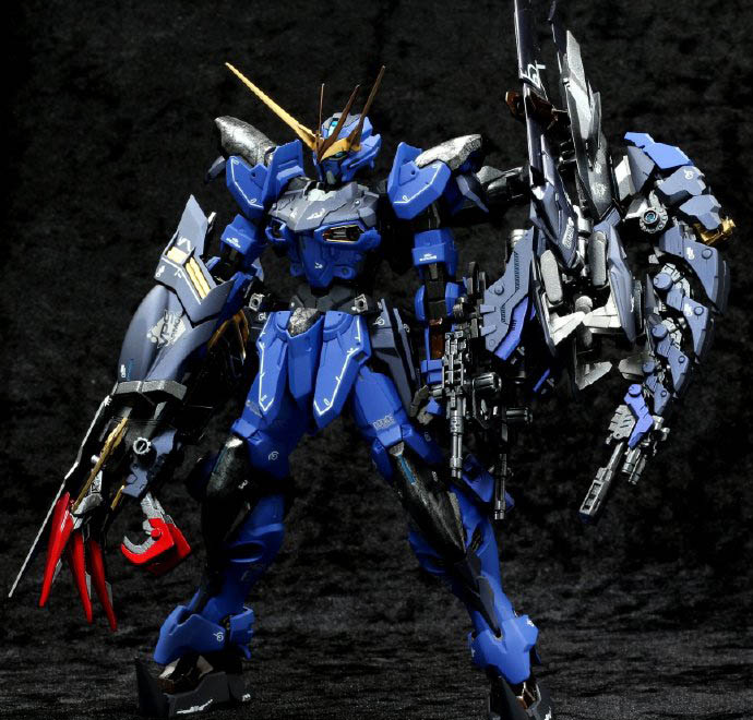 蓝色机动高达战士模型佳作合集，圣约高达模型大家还能认出吗？