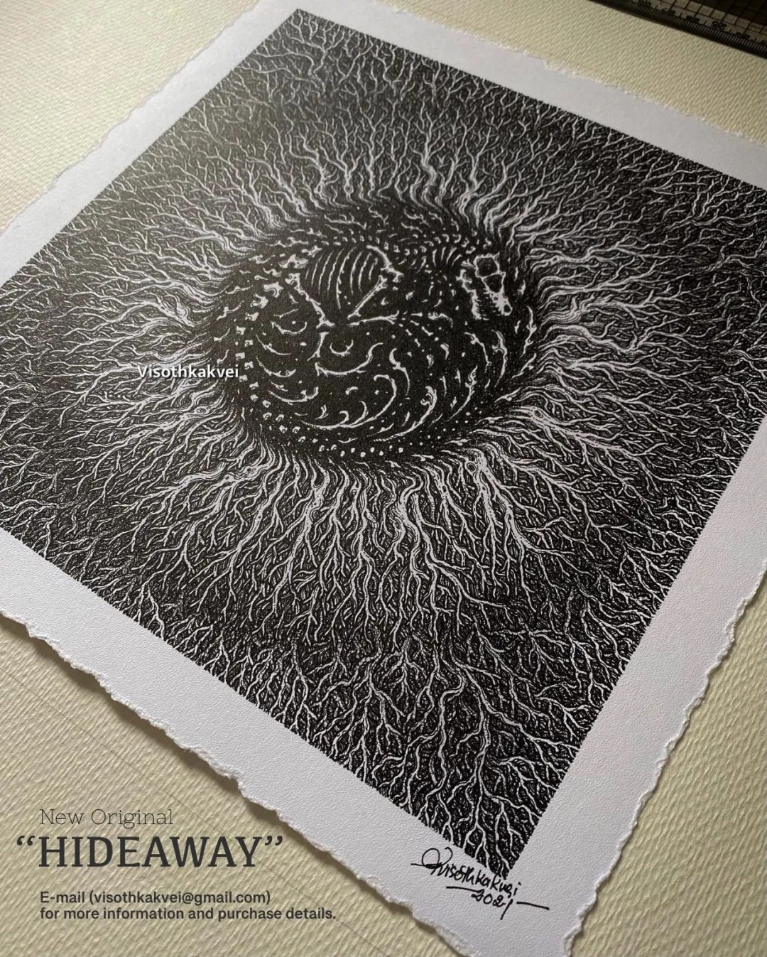 简单治愈强迫症画,让密集恐惧症非常难受的画