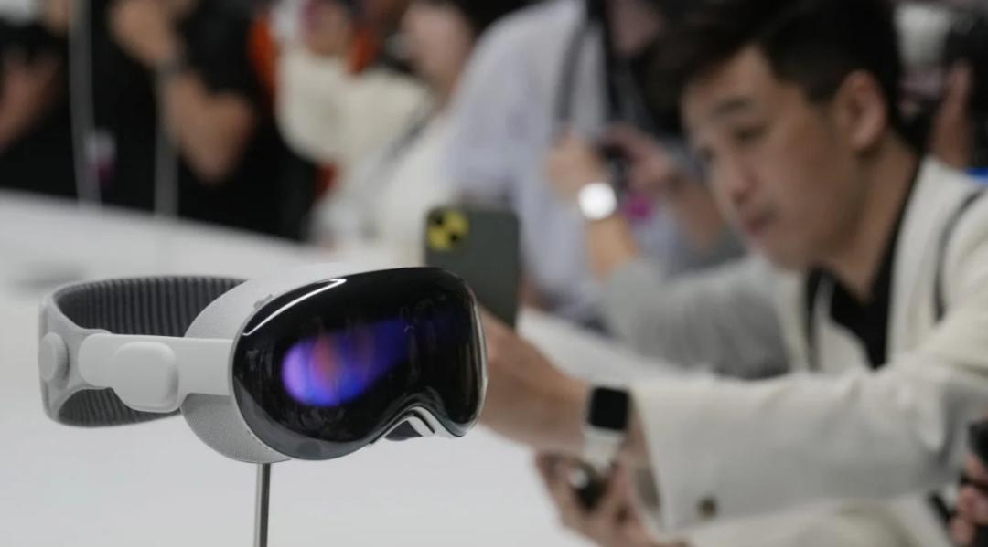 苹果visionpro真机体验,苹果头显产品visionpro