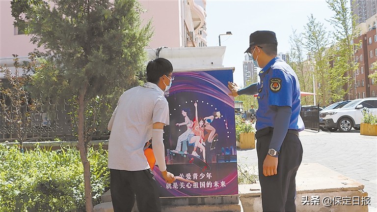 上新！保定高新区400余个箱体绽放时代“微表情”