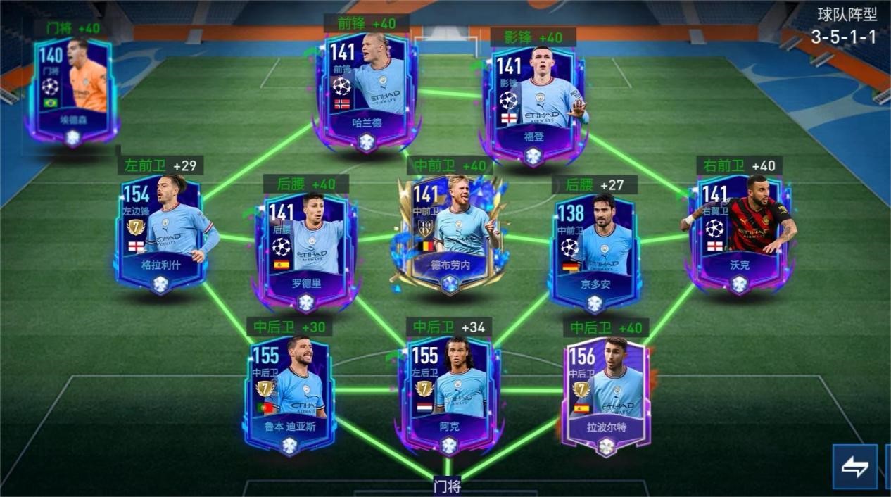 FIFA足球世界|志在三冠！曼城队套强力推荐！