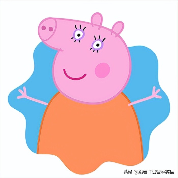 跟读小猪佩奇学英语,小猪佩奇学英语双语版