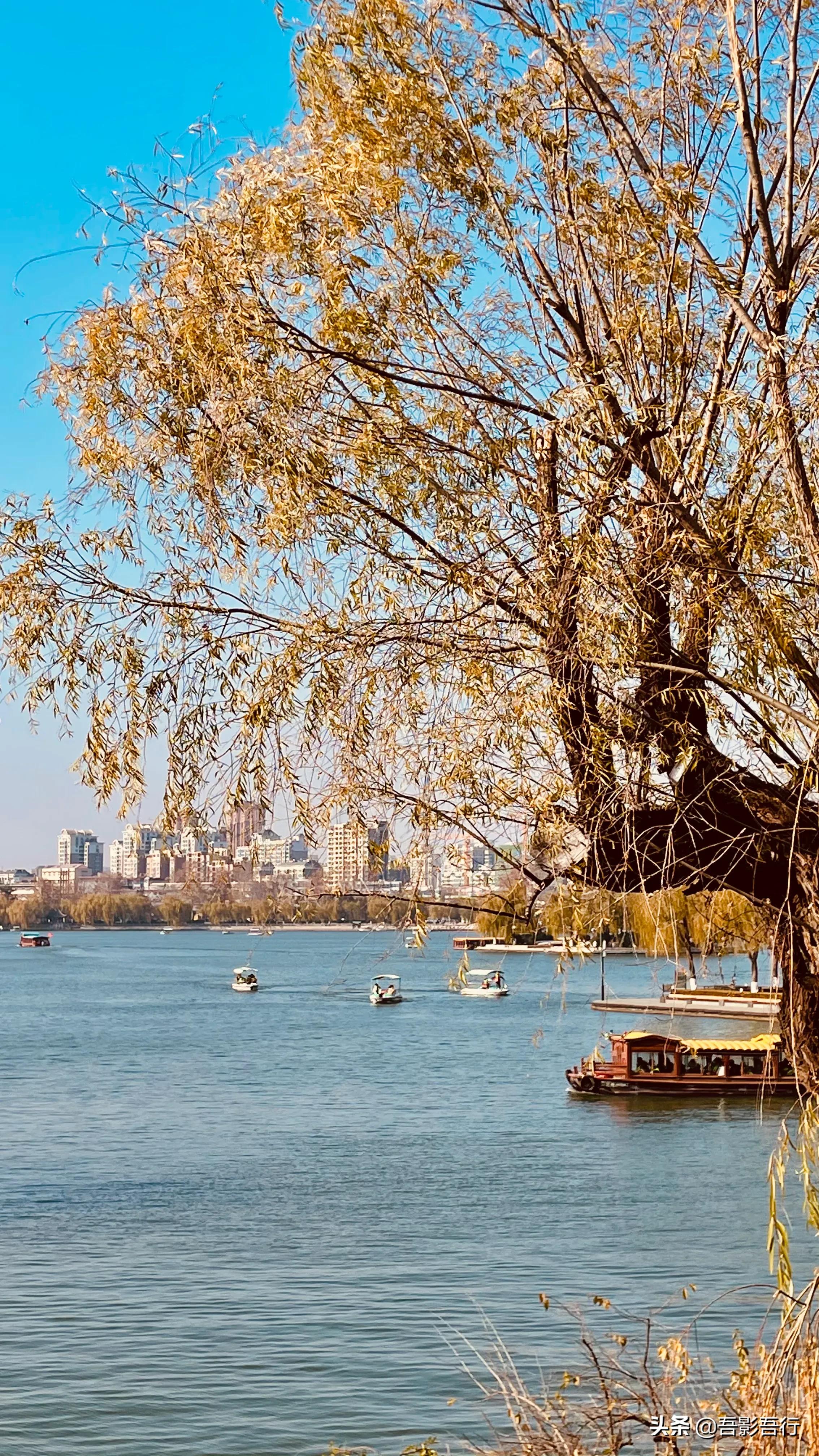 济南大明湖秋冬图片高清,初春大明湖美景图片