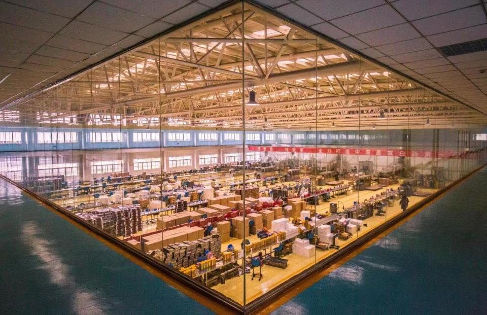 山庄老酒文化产业园,山庄网红打卡基地全景图