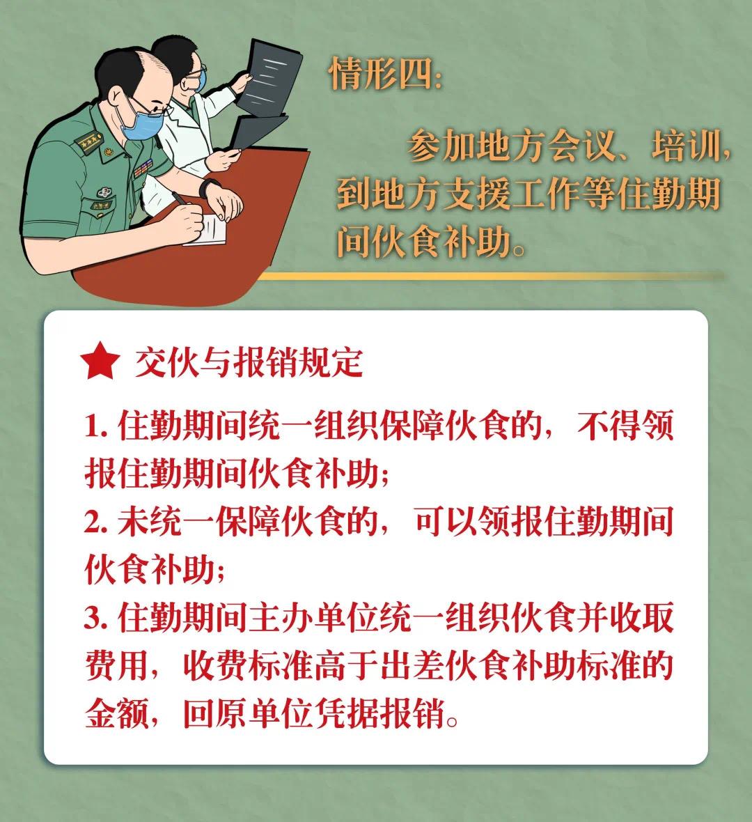 军人出差费用报销规定,军人出差住宿报销标准