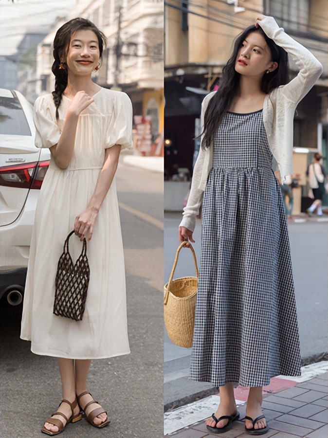 夏天穿什么连衣裙才好看,夏天连衣裙就该这么穿