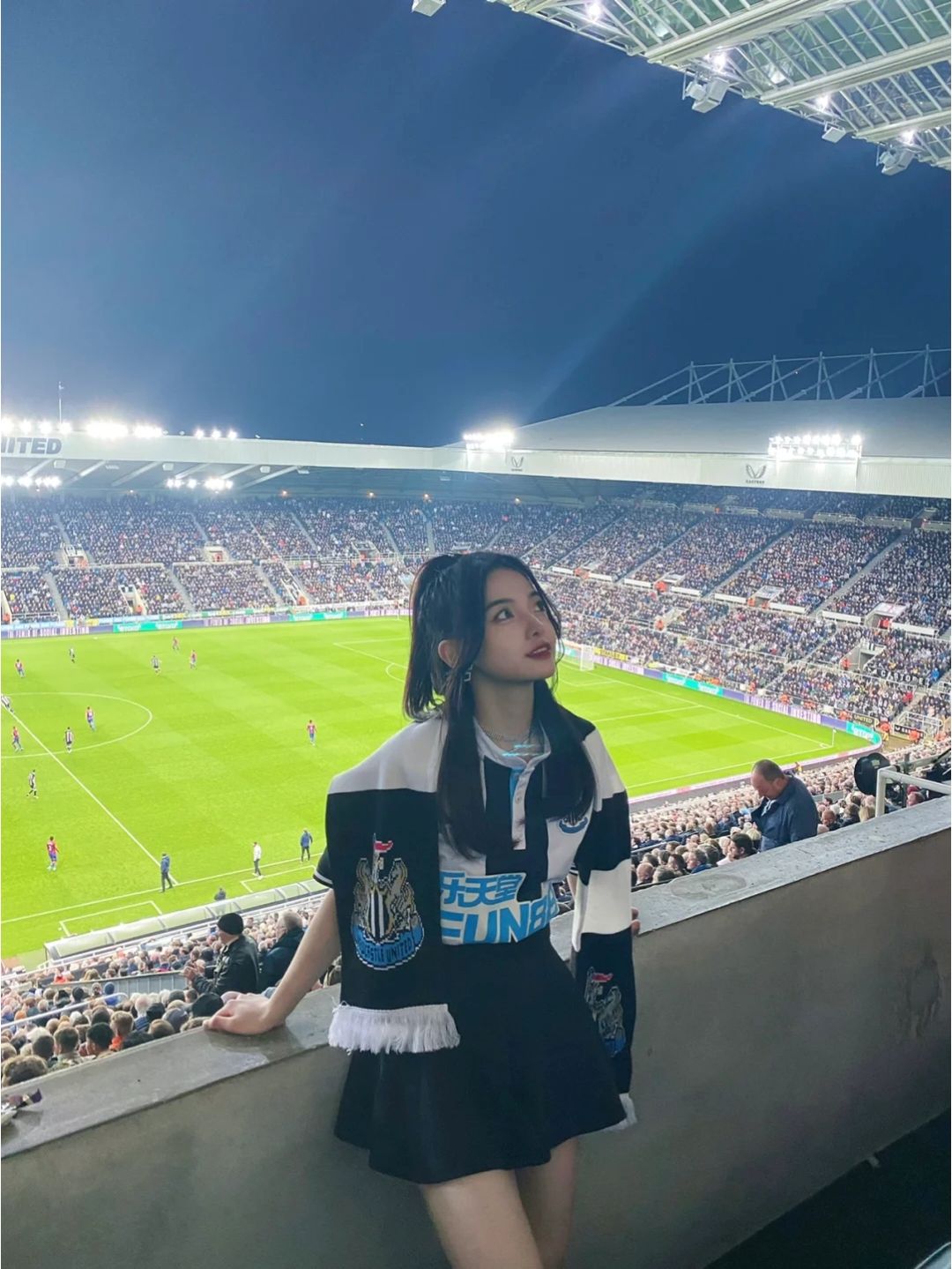 英超足球女球迷,英超赛场女球迷