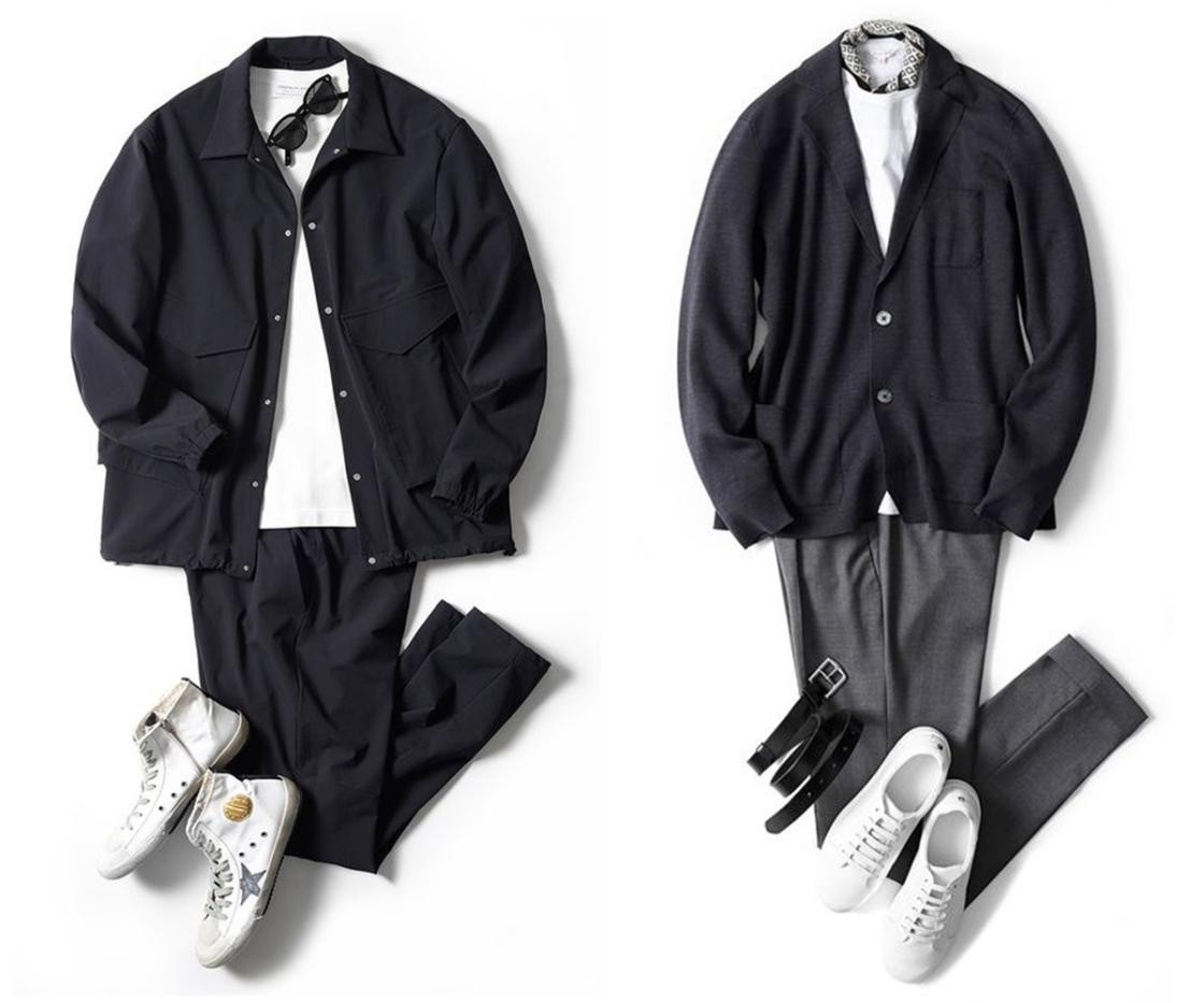 会穿衣服的男人,男士一条西裤的多种穿搭