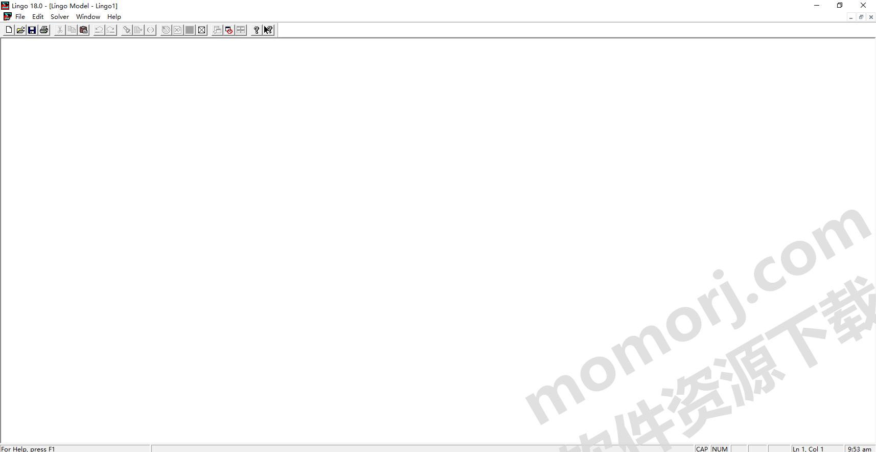 Lingo18.0线性非线性求解工具软件*载下**和安装教程