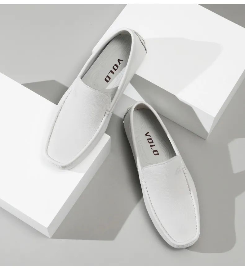 VOLO犀牛休闲豆豆鞋,犀牛女士百搭鞋