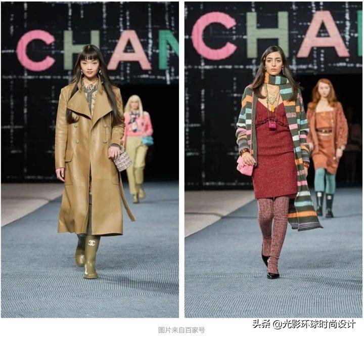时装周2022秋冬香奈儿,2022秋冬新款时装周造型