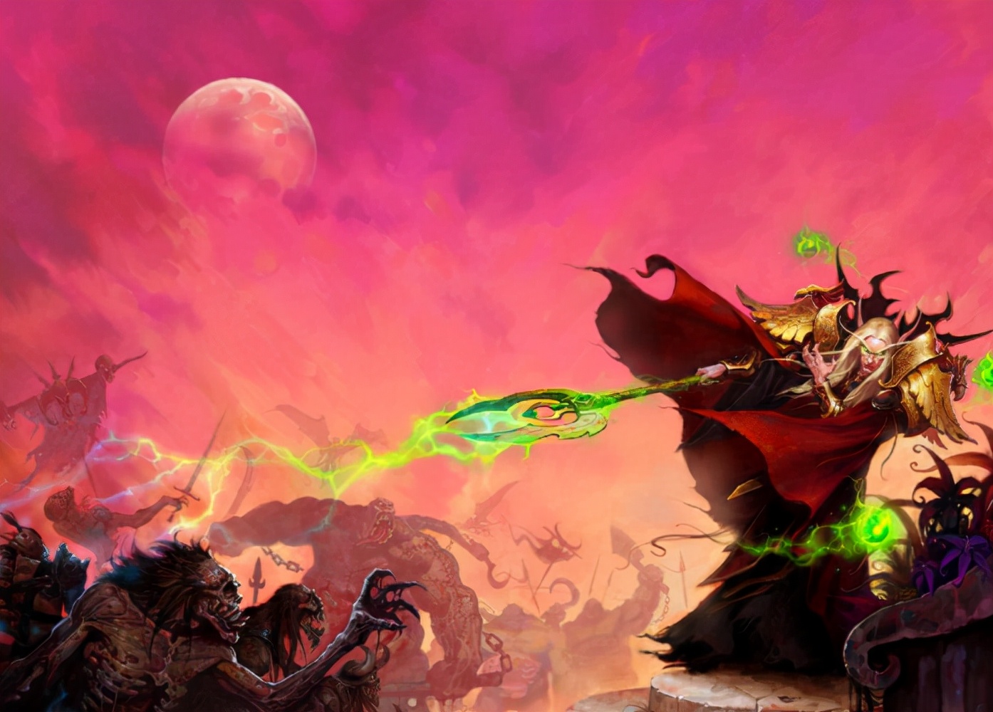 魔兽争霸3血法师是哪个族,魔兽争霸3各族流派排名