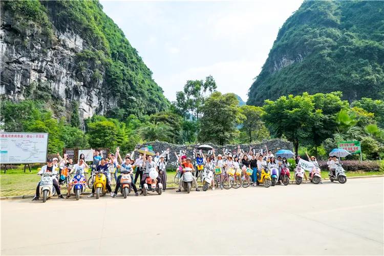 阳朔相公山玩完再去遇龙河一日游,相公山到遇龙河景区坐船怎么走的