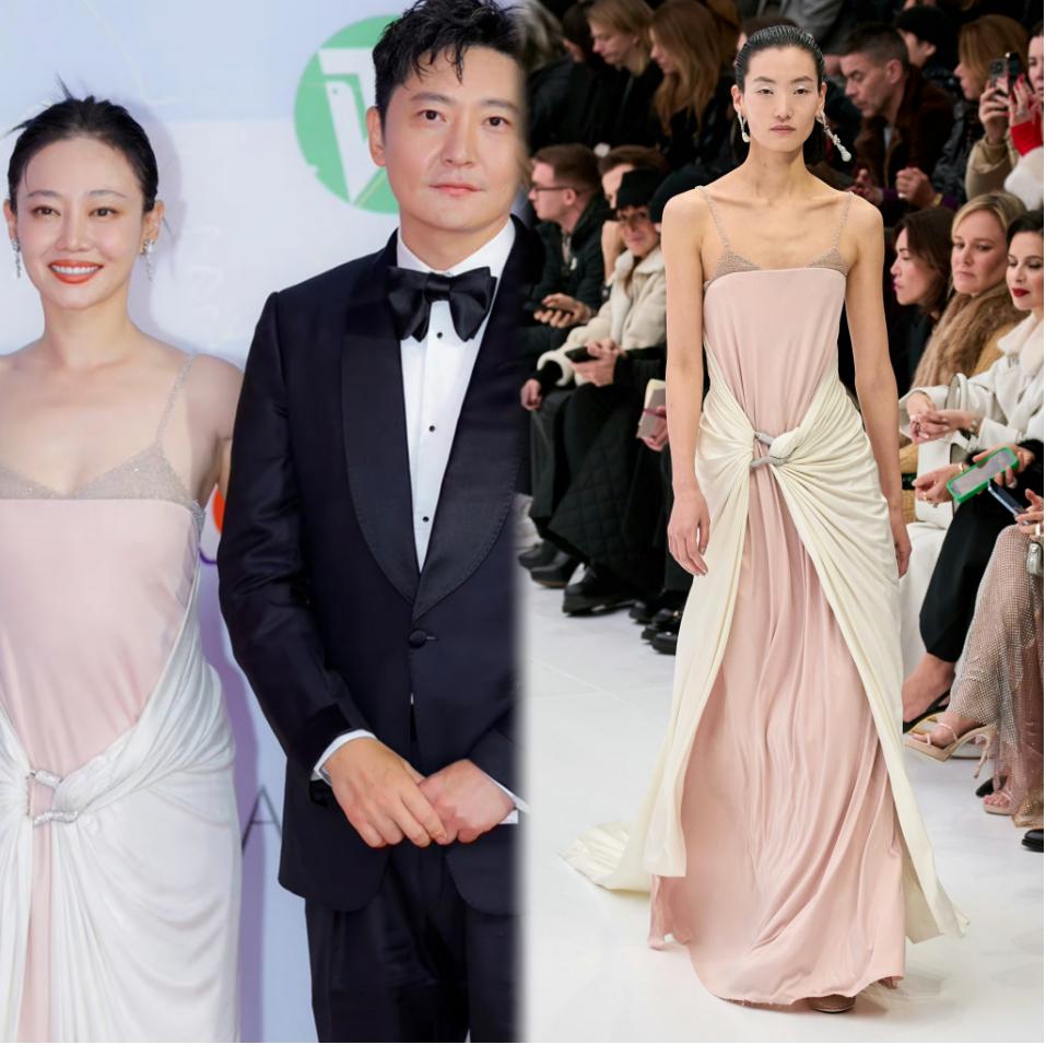 赵丽颖白玉兰奖黑色礼服照片,赵丽颖白玉兰奖造型图片