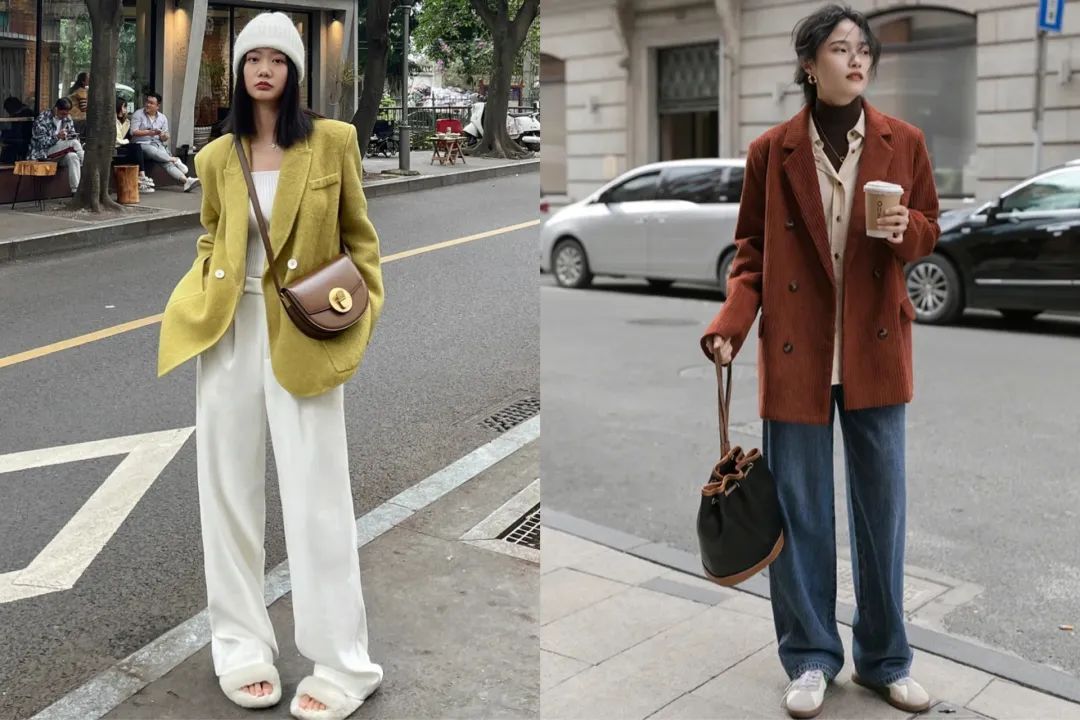 冬季露腿穿搭才真时髦,遮腿型的冬季穿搭