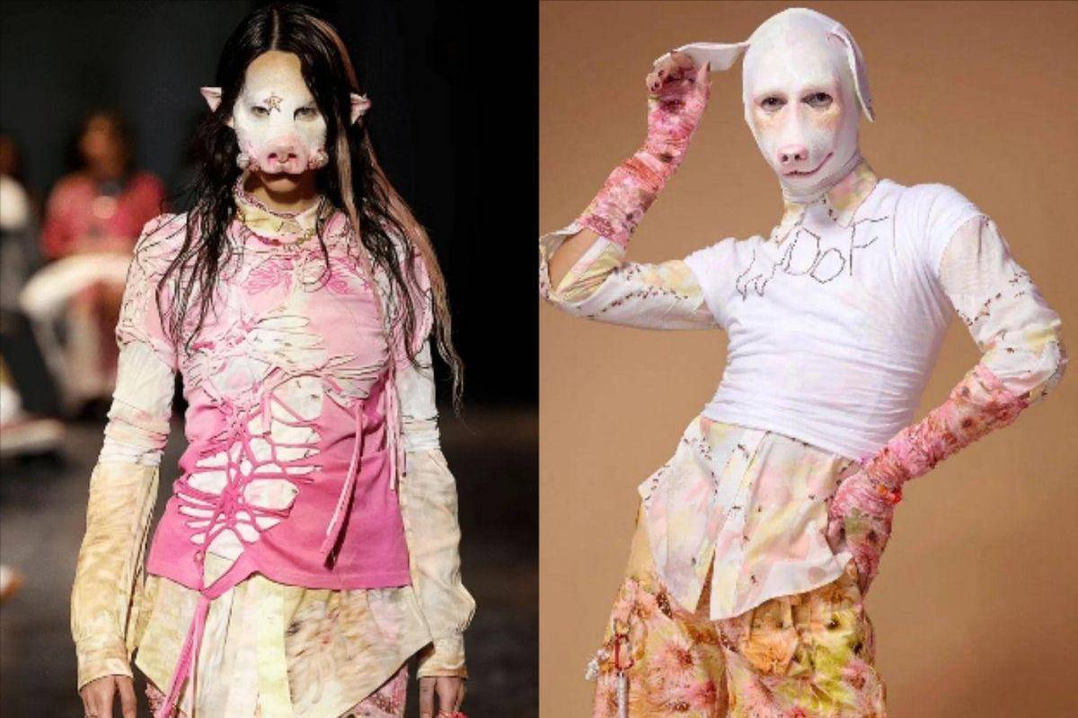 开裆裤,裸胸装,2023年高奢大秀一个比一个奇葩,暴露就是时尚?