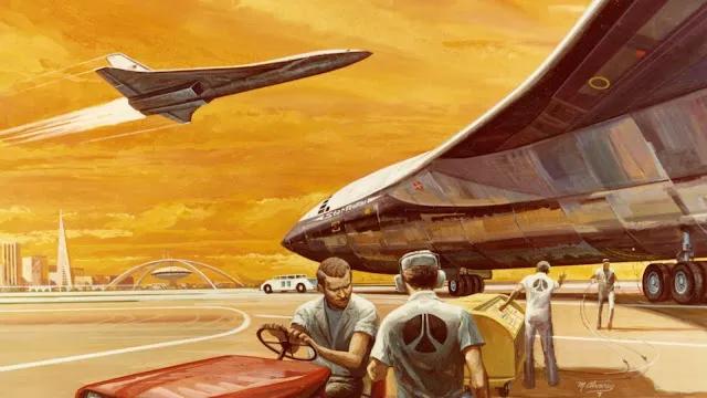 〔机翻〕NASA1970年代计划的SPS空间太阳能电站及追星者空天飞机