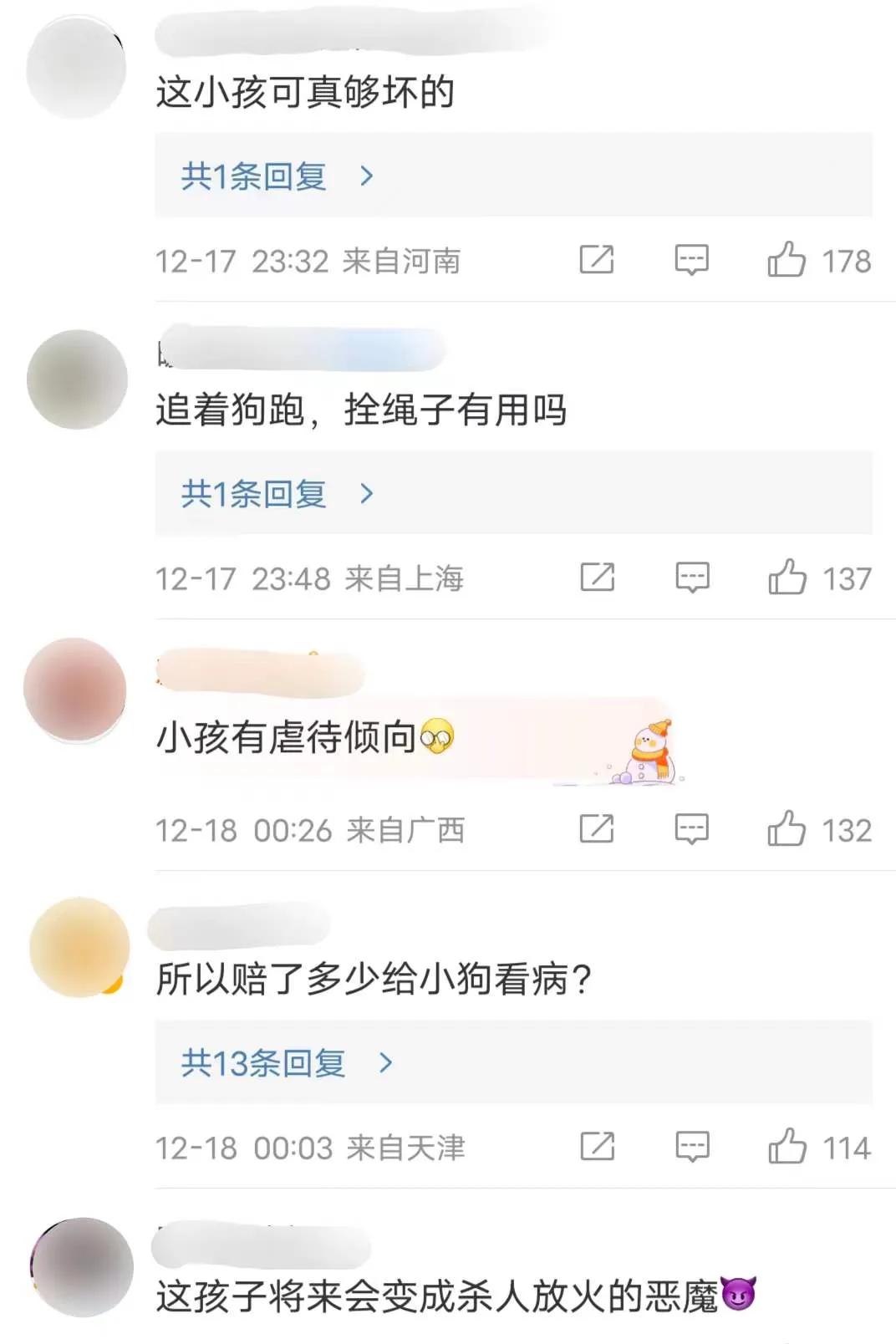 男孩理发店虐待小狗被咬,男孩理发店内虐待小狗被咬