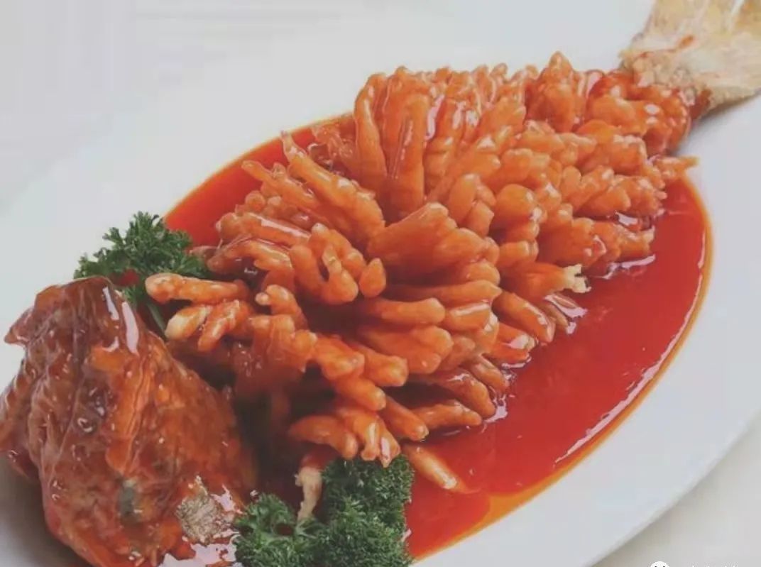 苏州松鼠桂鱼传说,松鹤楼松鼠桂鱼