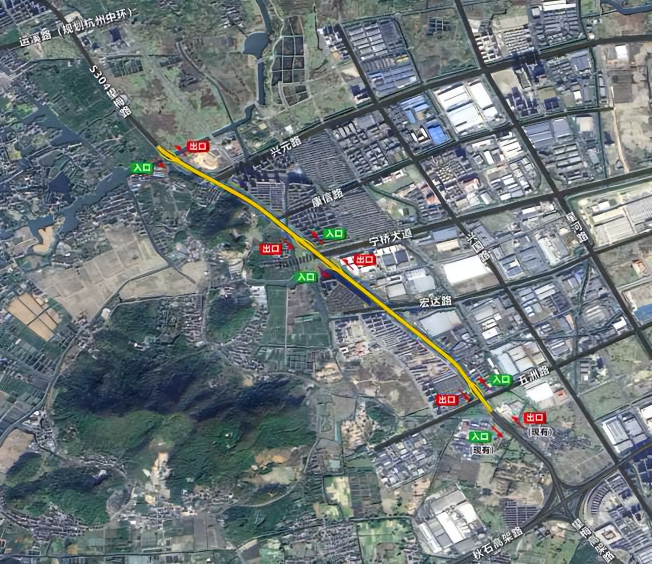 杭州通城高架路,杭州第一条高架路