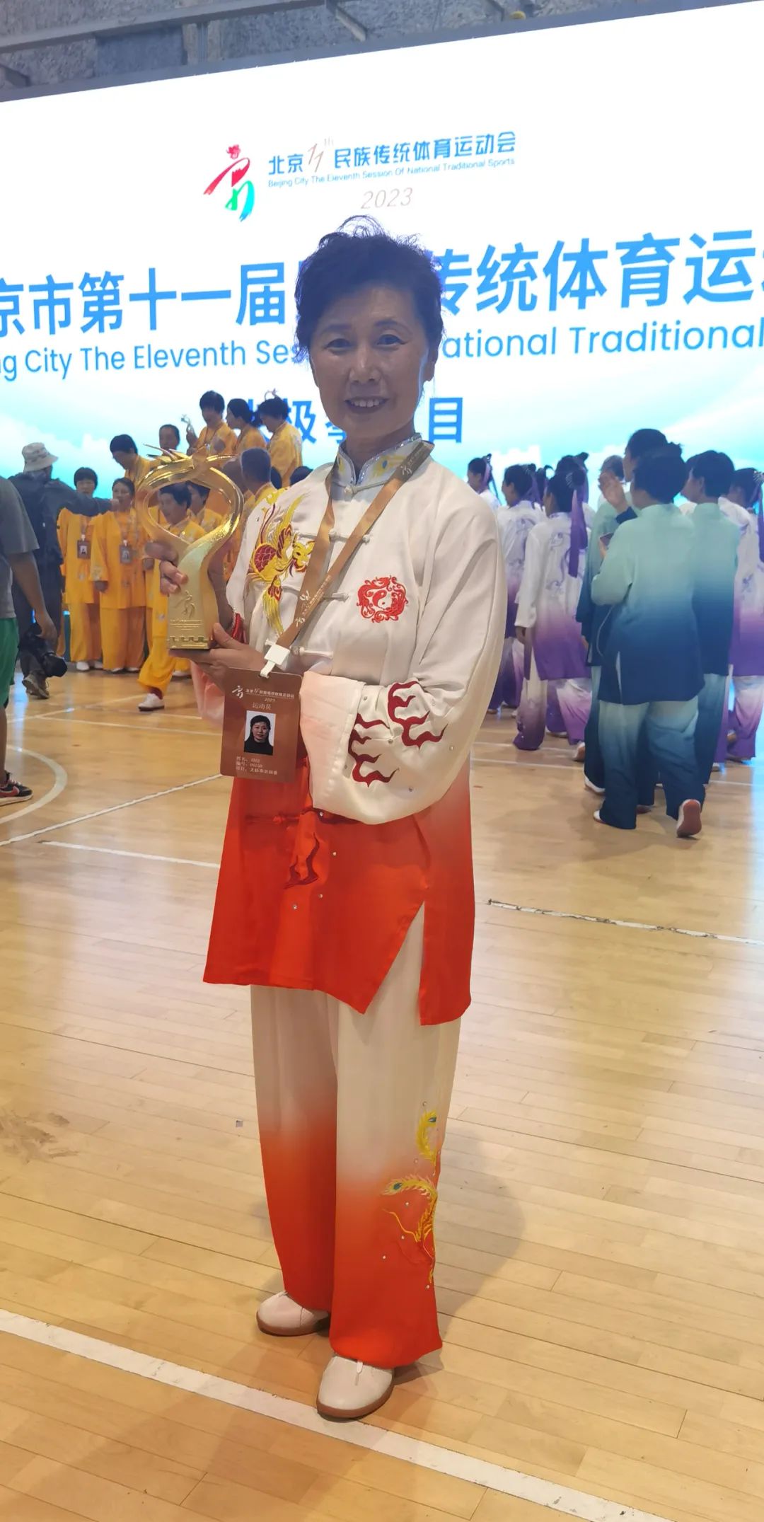 海太24拳太极队勇夺北京第十一届*运民**会太极八法五步项目冠军感悟