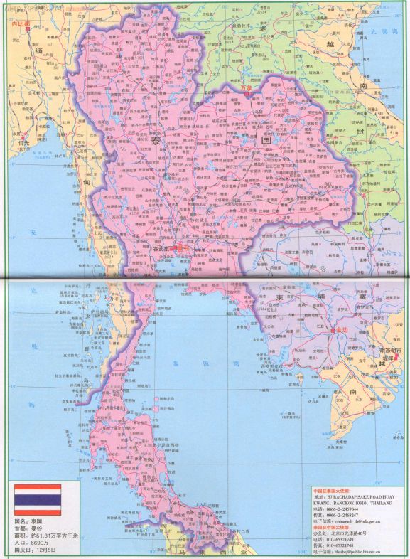 泰国普吉岛旅游地图全图,泰国普吉岛旅游地图高清