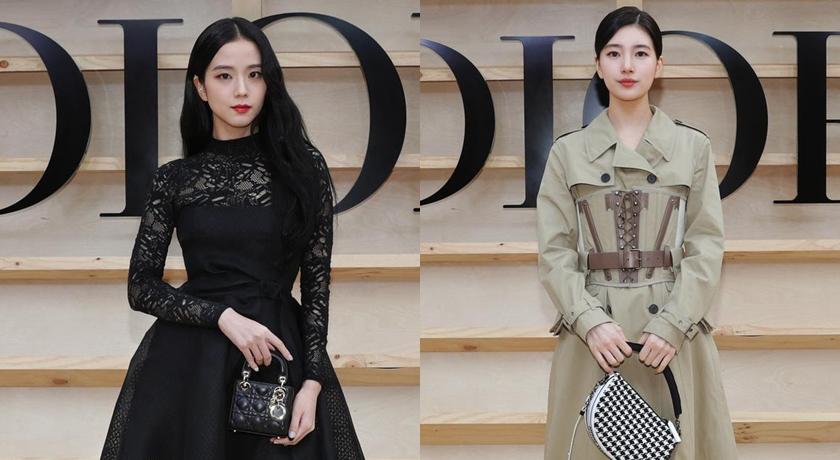 jisoo金智秀巴黎时装周,jisoo金智秀dior巴黎时装周紫色