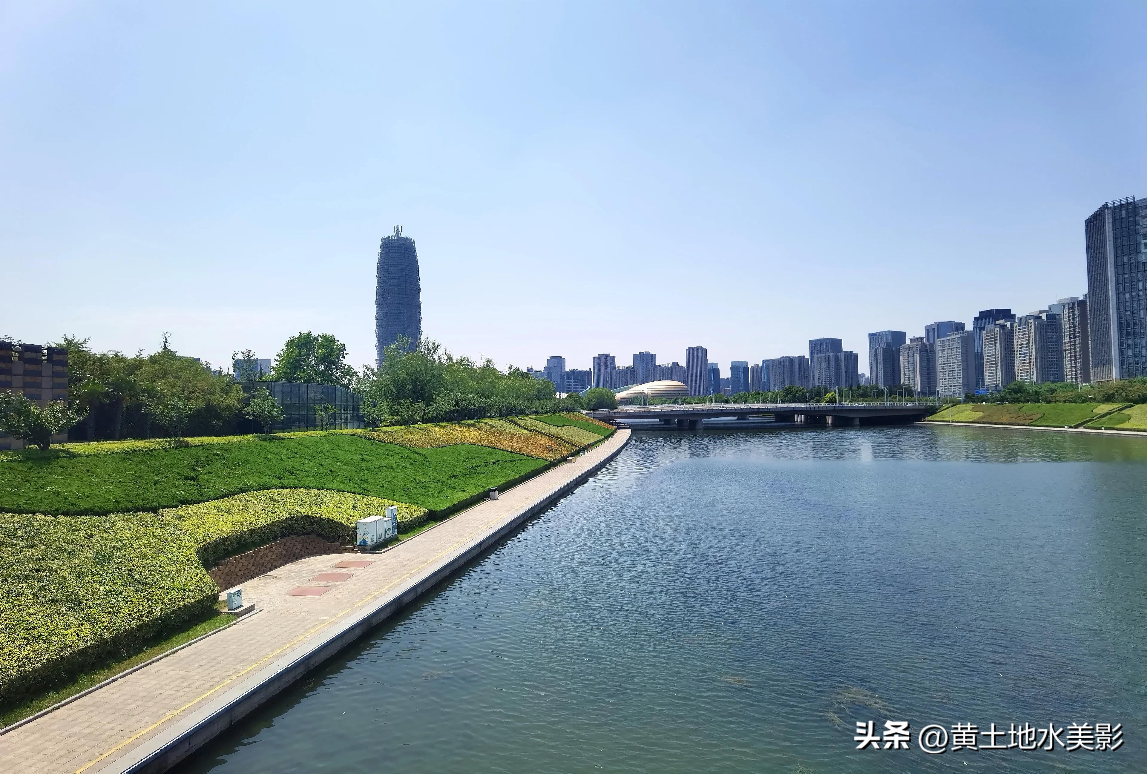 郑州美景美境一期环境,郑州经开区生态园