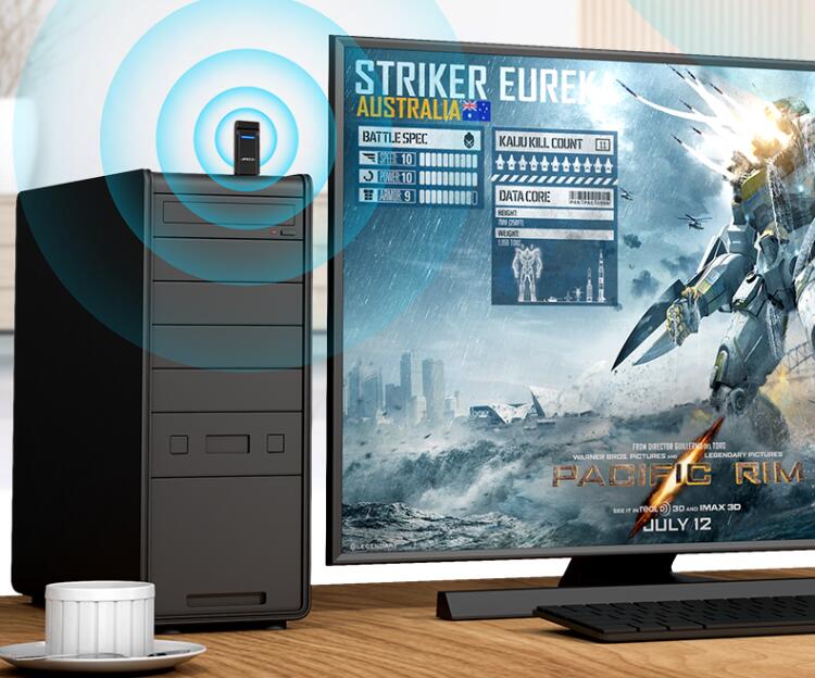 免驱WiFi6出击做游戏赢家翼联EP-1688S无线网卡鼎新上市