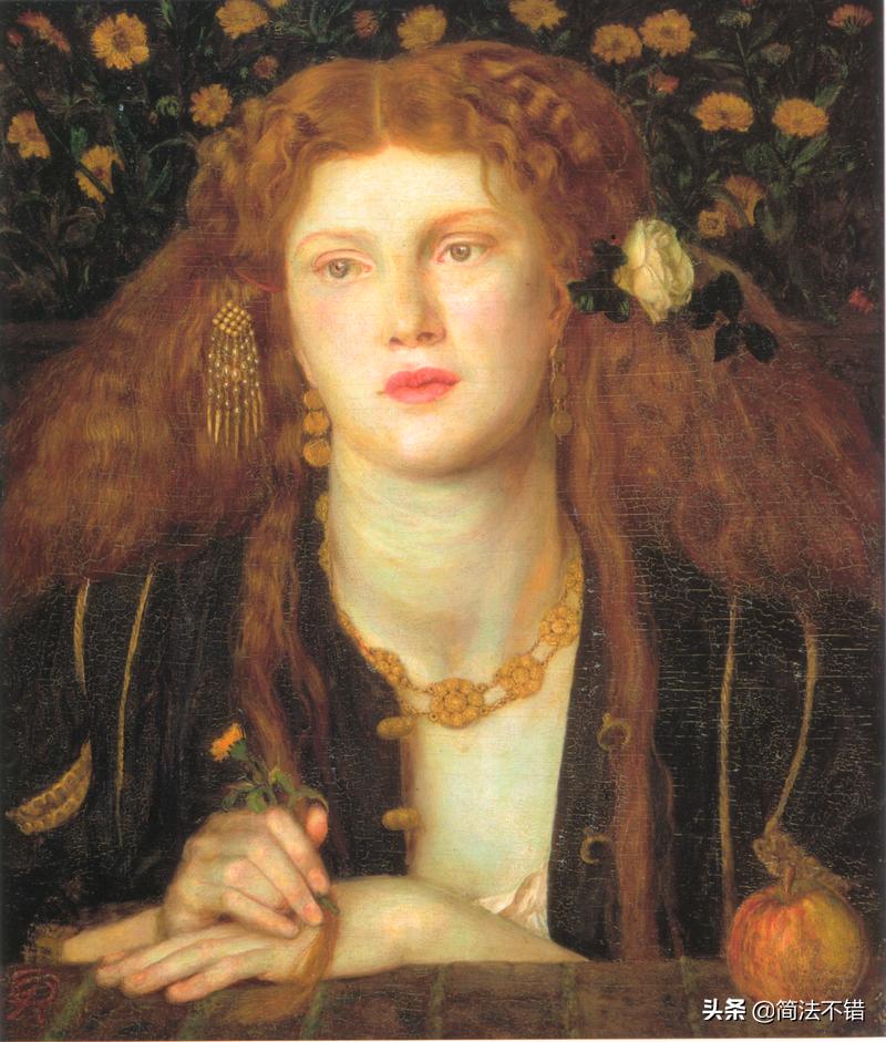 但丁·罗塞蒂,DanteRossetti一位总是觊觎模特的“高级”艺术家