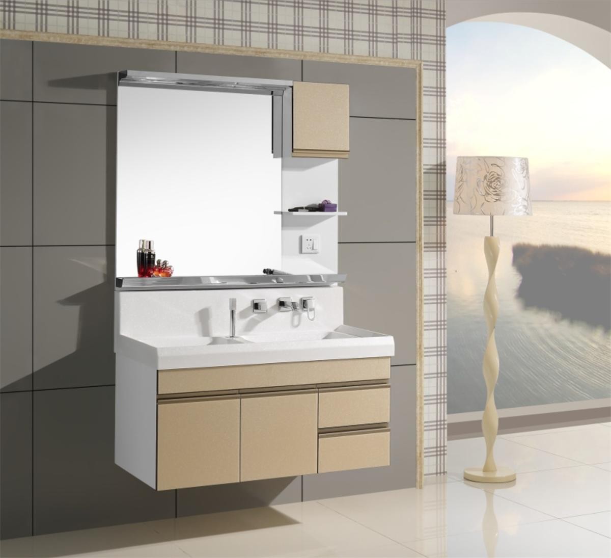 浴室柜选什么材质的比较好,pvc材质的浴室柜有什么优缺点