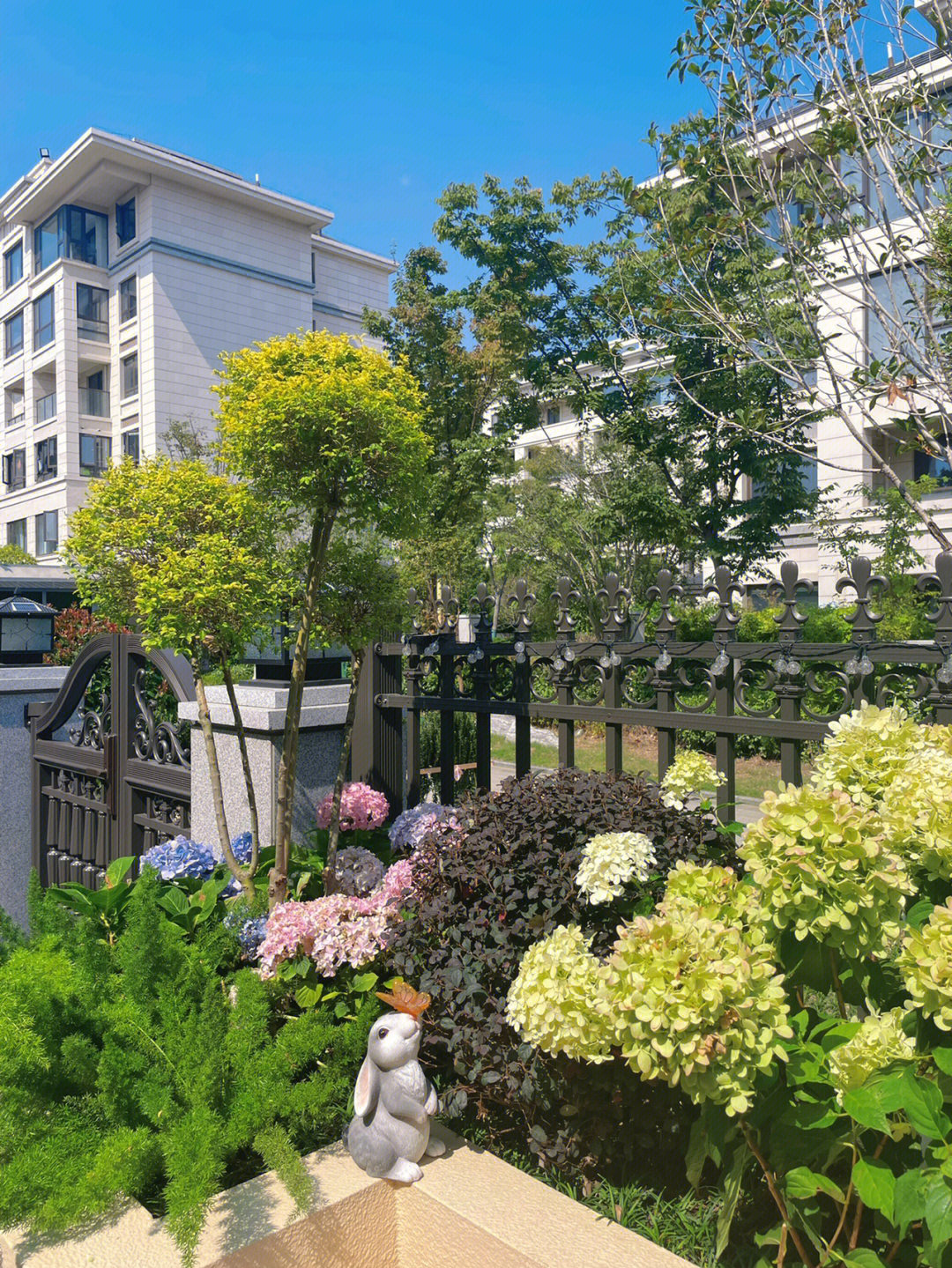 一楼小庭院改造效果图,花费6000元改造180平的农家小院