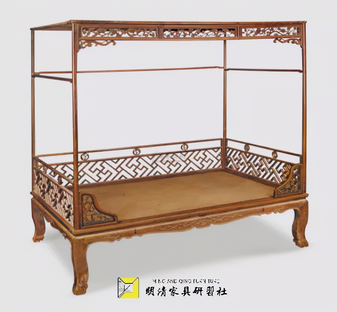 研习宝藏|紫檀四柱架子床共赏