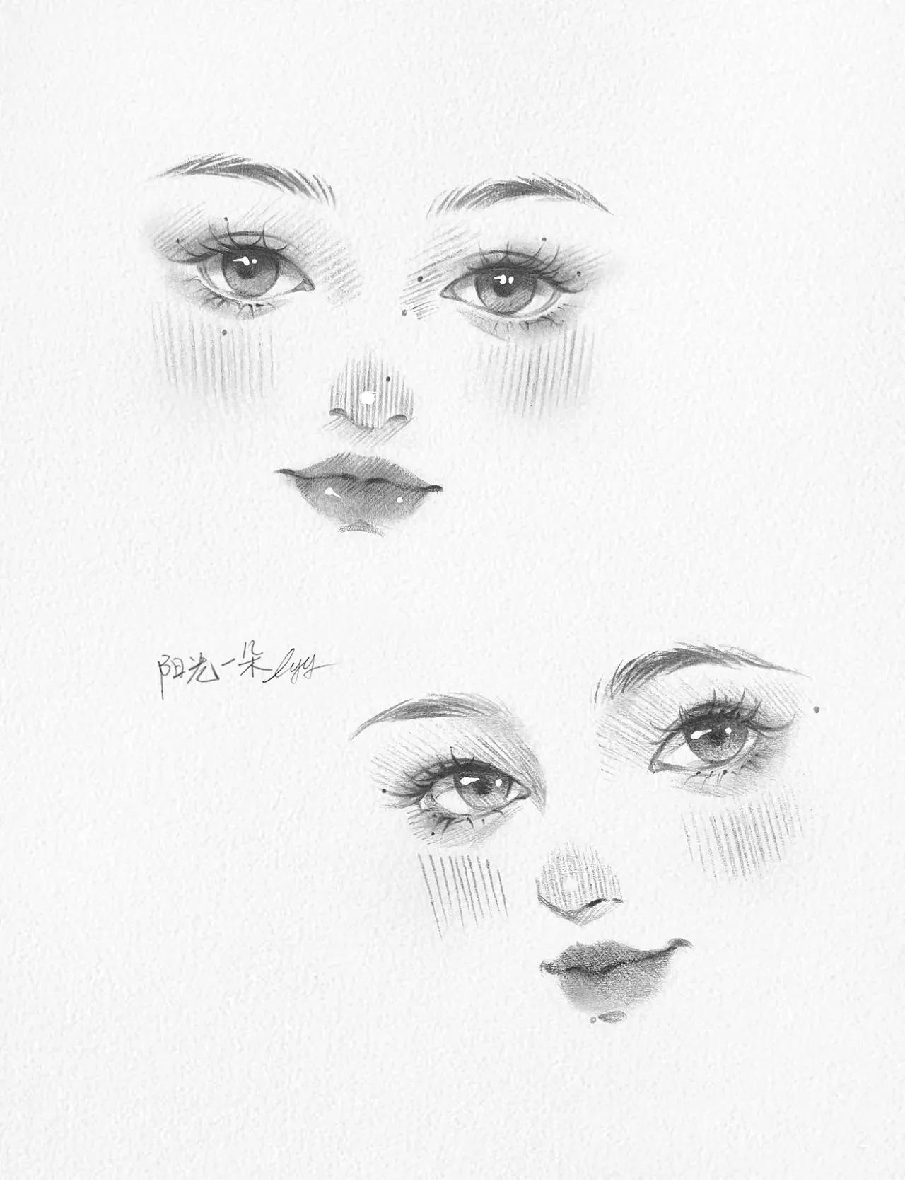 怎么掌握五官和脸的正确画法,如何画眼睛妆容简单又好看