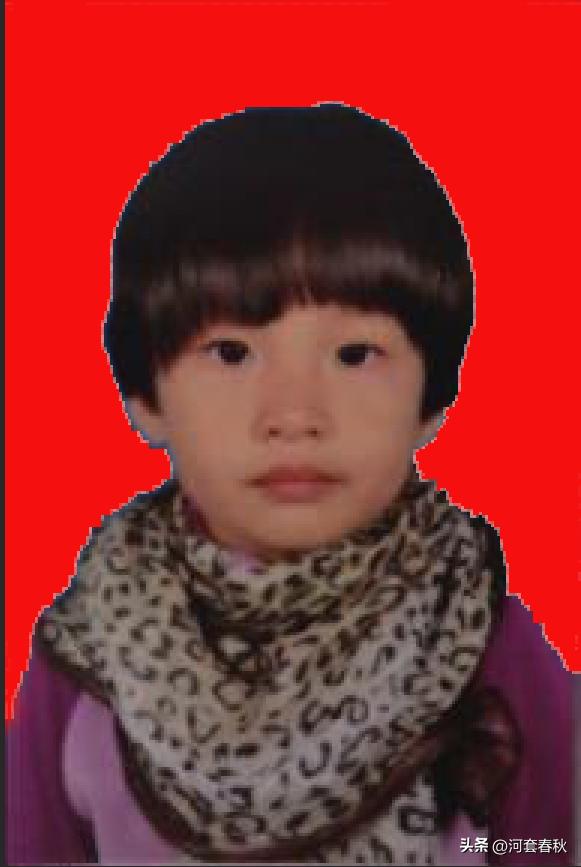 如何用photoshop换一寸照背景色,photoshop一寸照片白底换红色