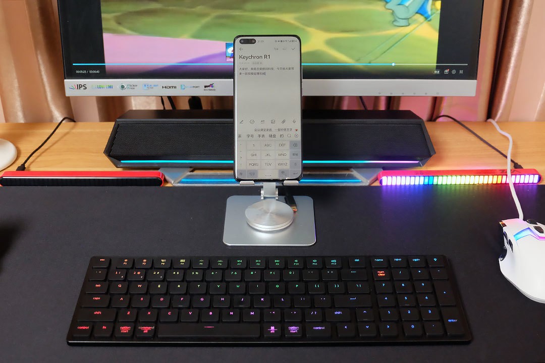 keychronk系列键盘测评,keychron矮轴无线键盘测评