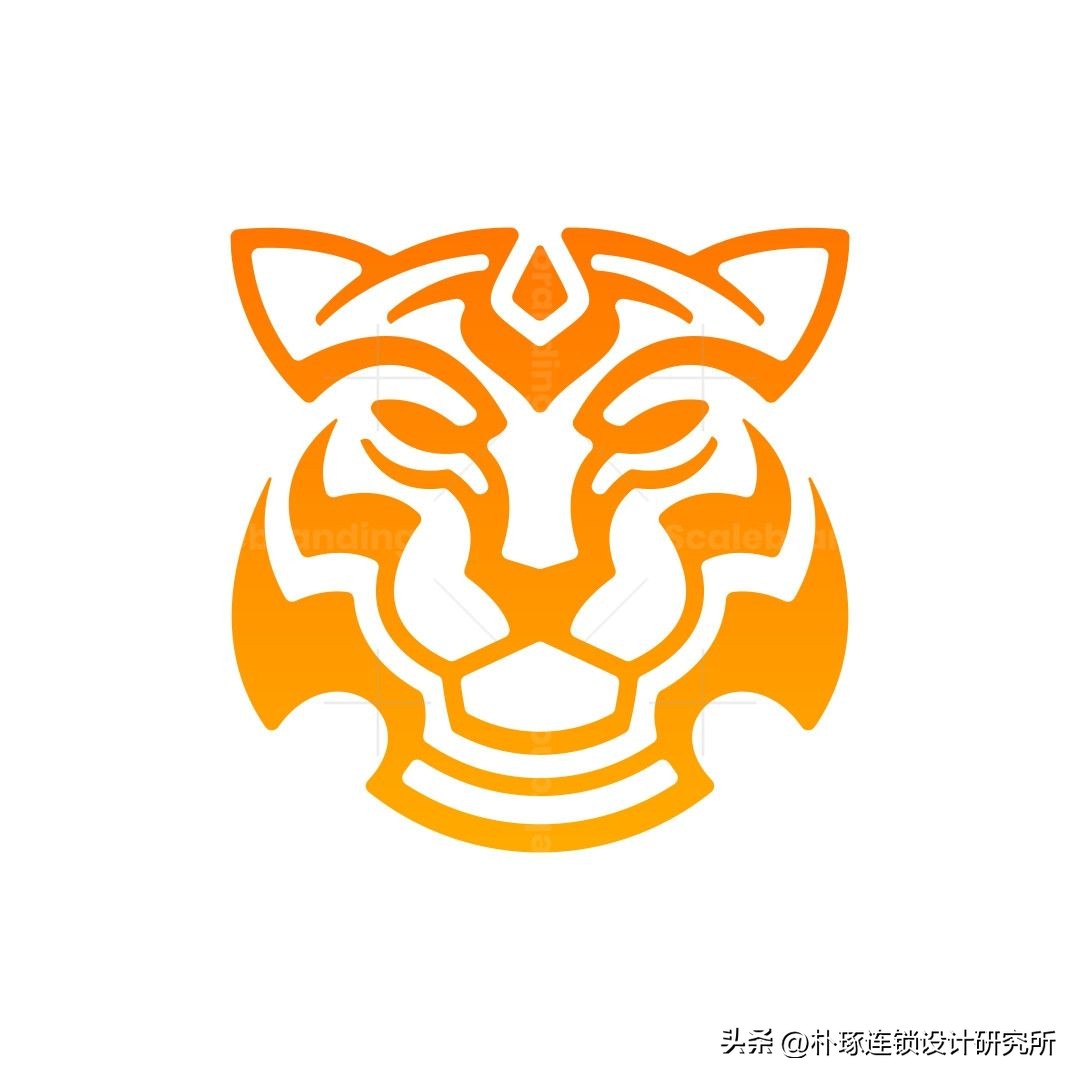 免费老虎标志logo设计欣赏,虎元素logo图片