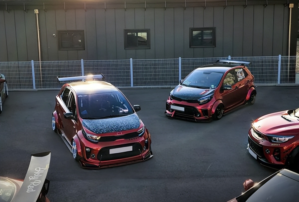 起亚凯酷改装绞牙避震,起亚picanto宽体