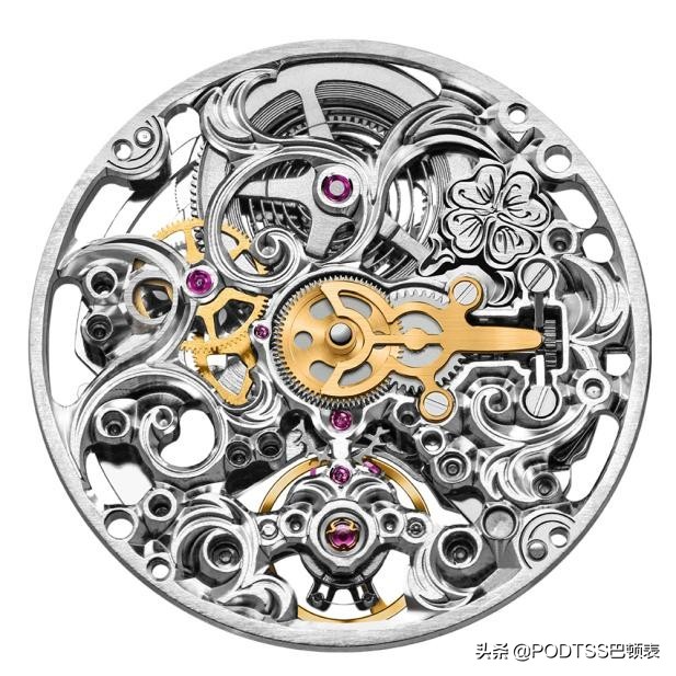这个零件的多少决定了手表的档次