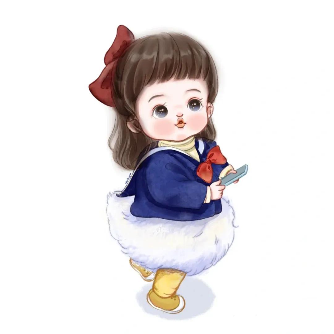 天使头像又可爱又呆萌,好看的头像可爱仙女小孩