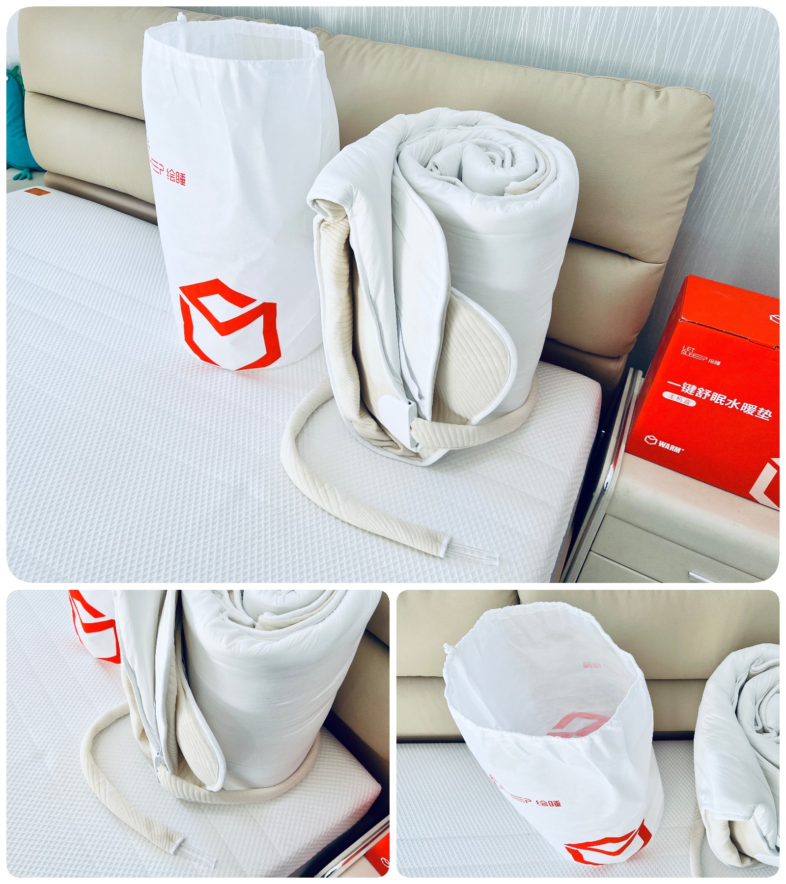 地暖垫取暖测评,智能恒温水暖毯冬天暖床神器