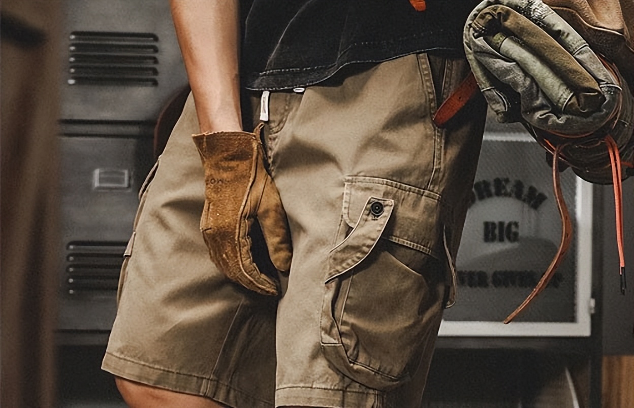 重磅美式复古短裤穿搭,嘻哈风短裤穿搭夏季复古