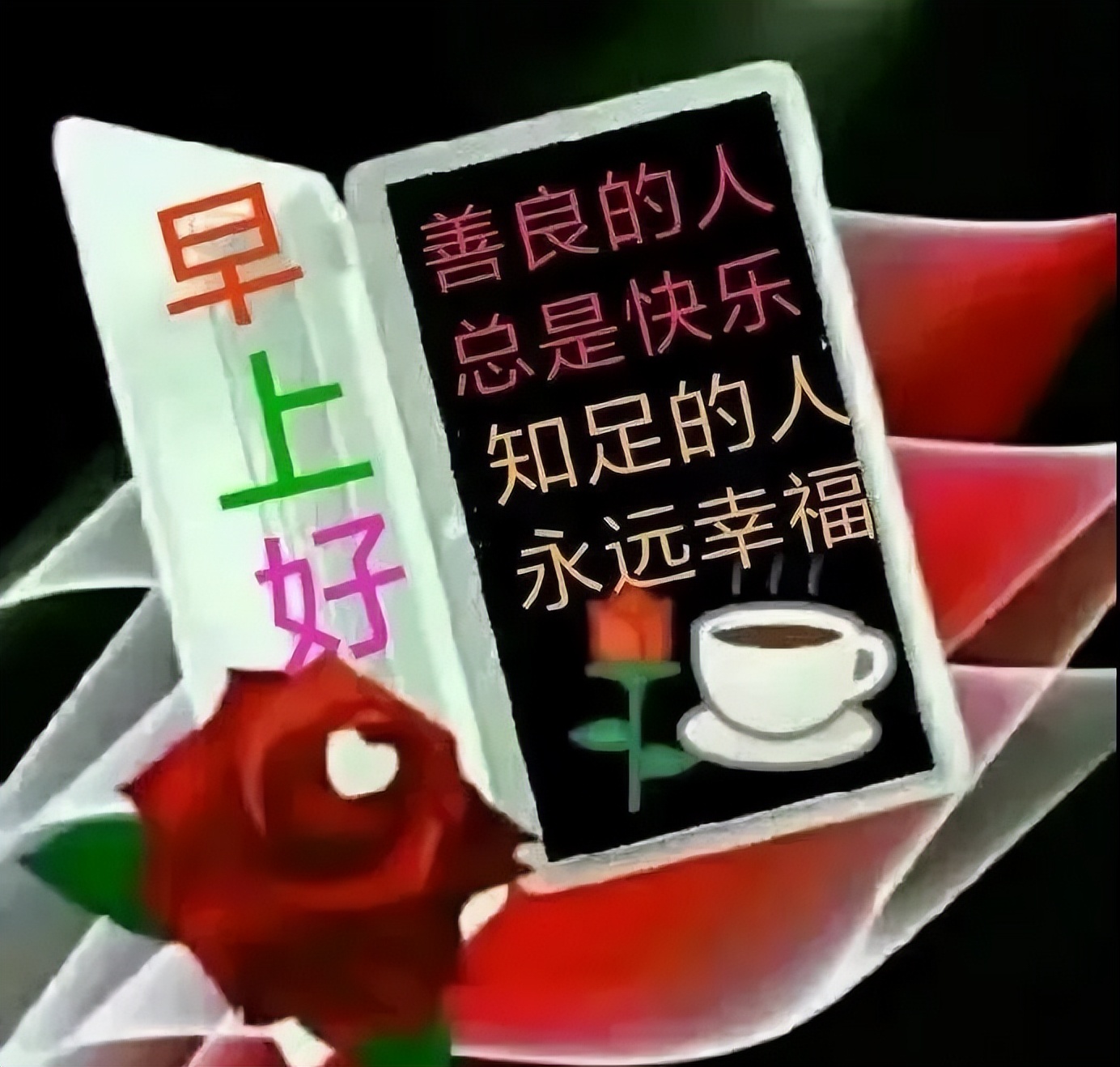 早上好表情包可爱早安问候语,微信群最流行早安表情包