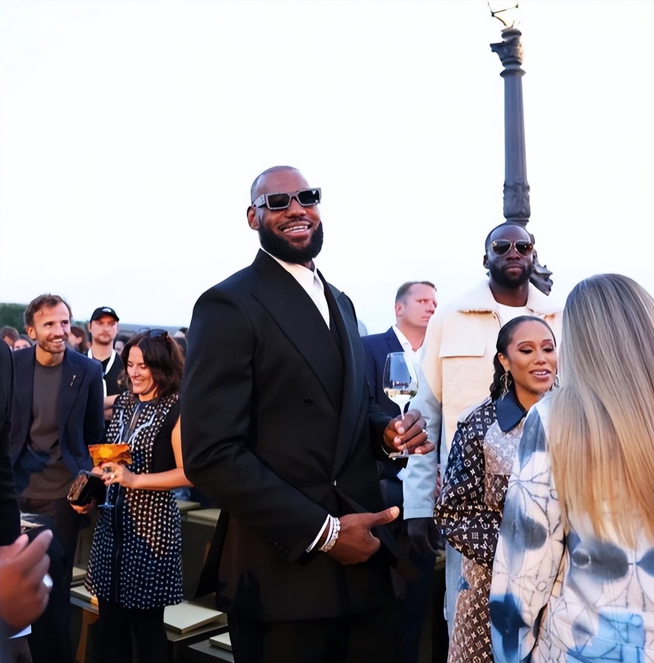 追梦格林和詹姆斯多伦多,詹姆斯和追梦格林聚会