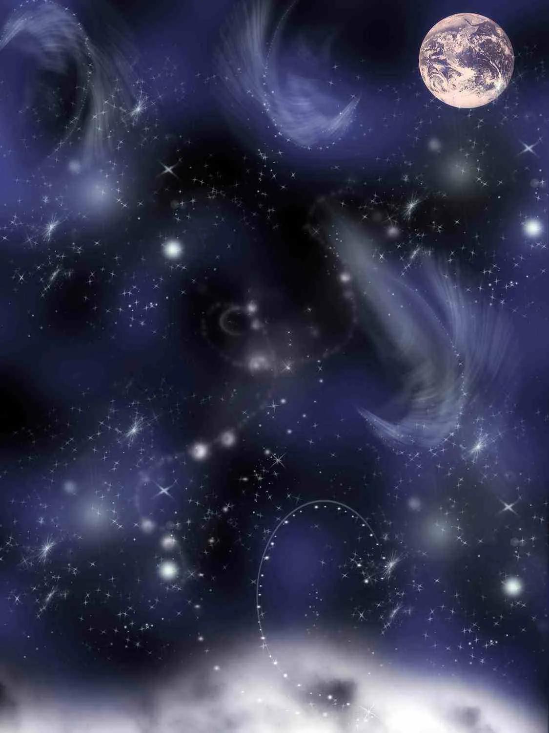 月亮与花唯美意境图高清壁纸,唯美月亮情侣手机壁纸